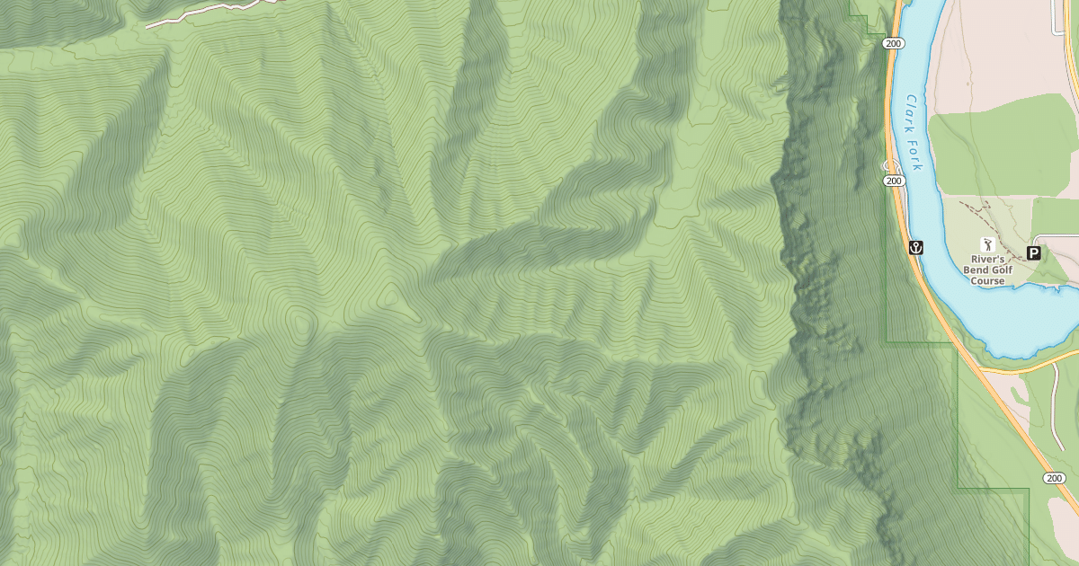 Map preview of EAST MOSQUITO