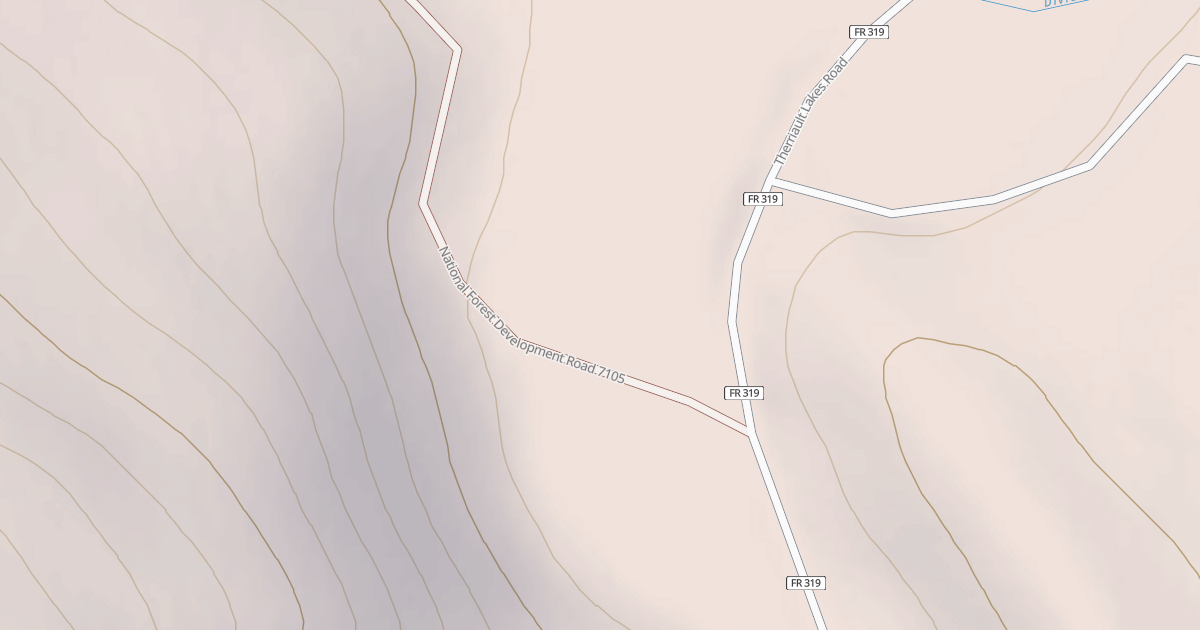 Map preview of DIVIDE CREEK
