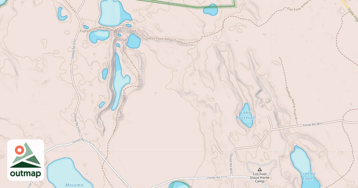 Map of CAMP 101 SPUR 3145