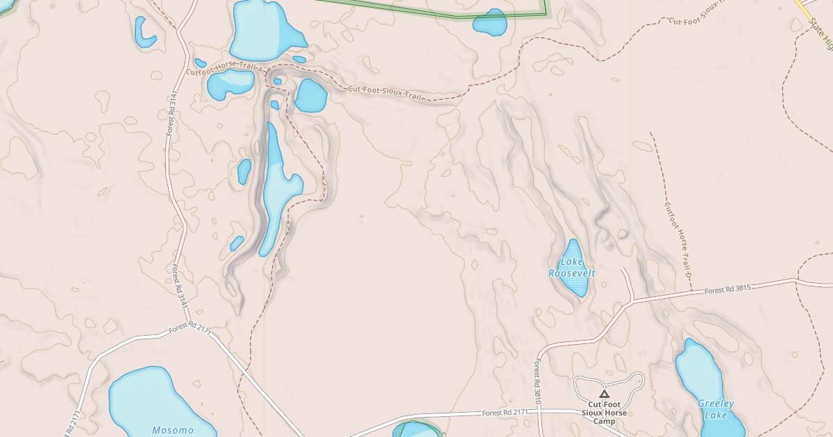 Map preview of CAMP 101 SPUR 3145