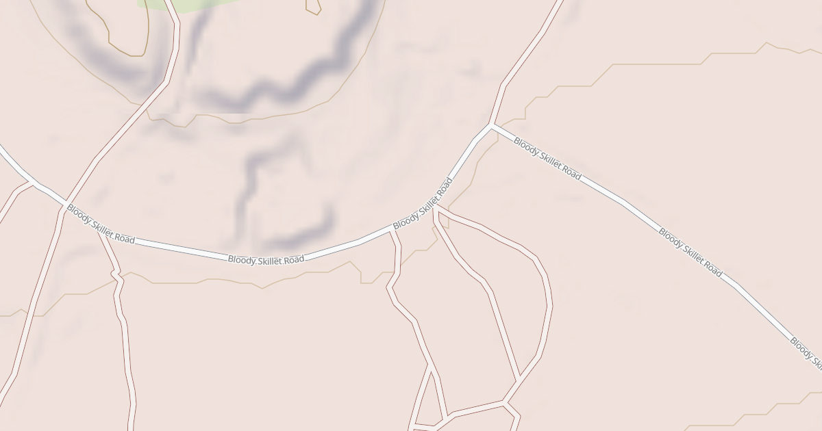 Map preview of Bloody Skillet ATV Trail