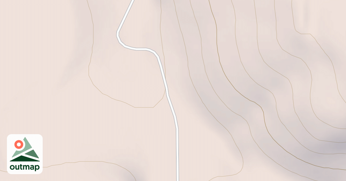 Map of GRAVEL CREEK FLAT