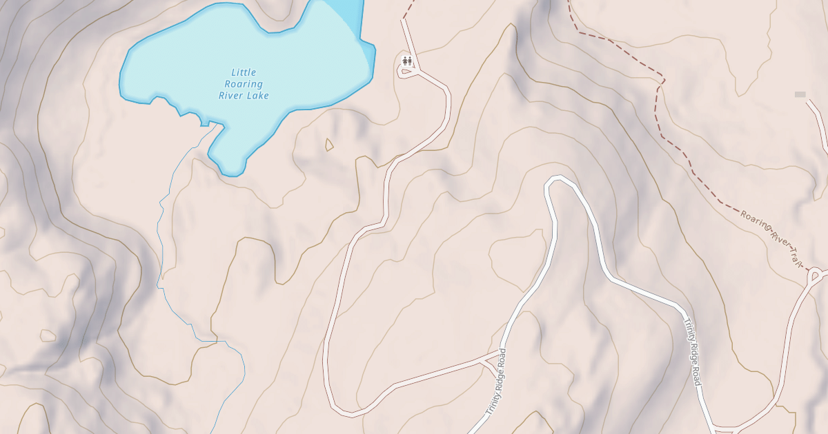 Map preview of LITTLE ROARING RIVER CG