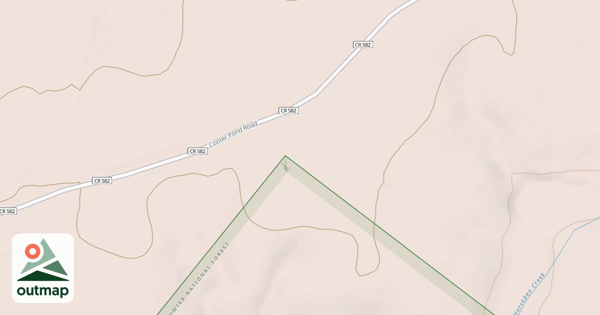 Map of ROAD 582 B