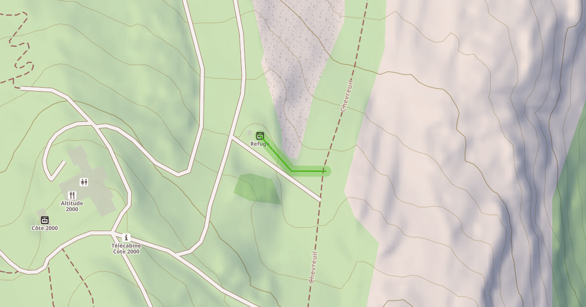 Map preview of Chevreuil