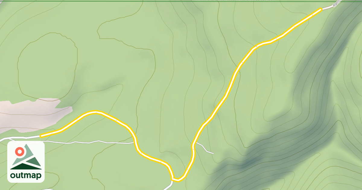 Map of East Rammell Mountain Road