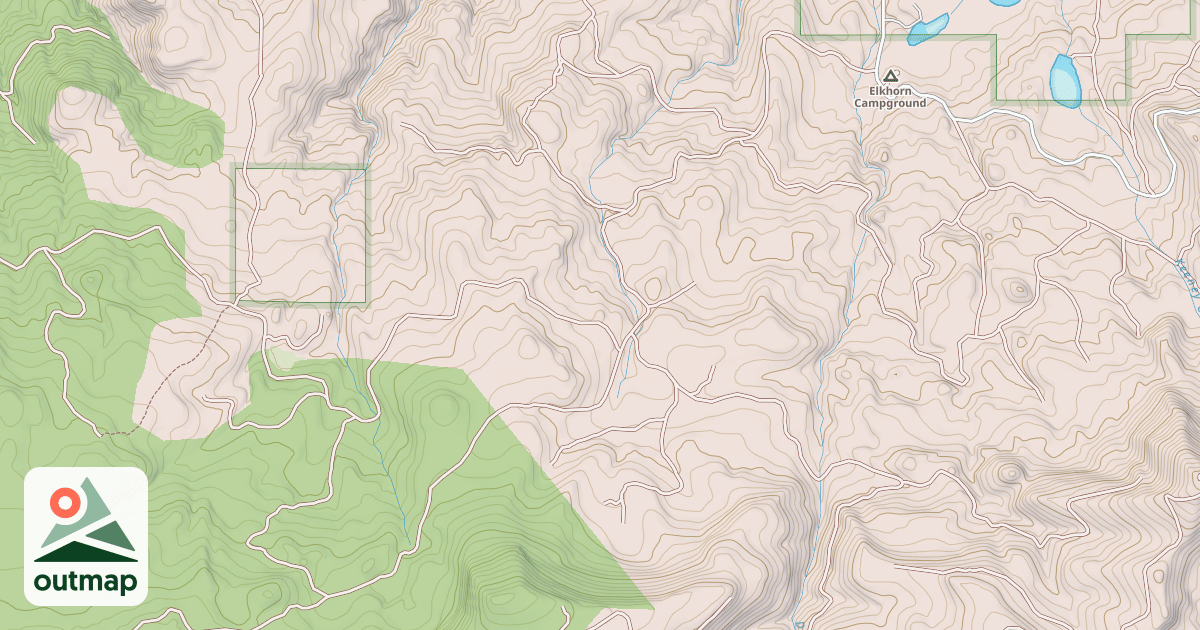 Map of USFS Motor Vehicle Use Map Roads {80A538BD-C60C-47B2-B1D3-A10A6D01D264}