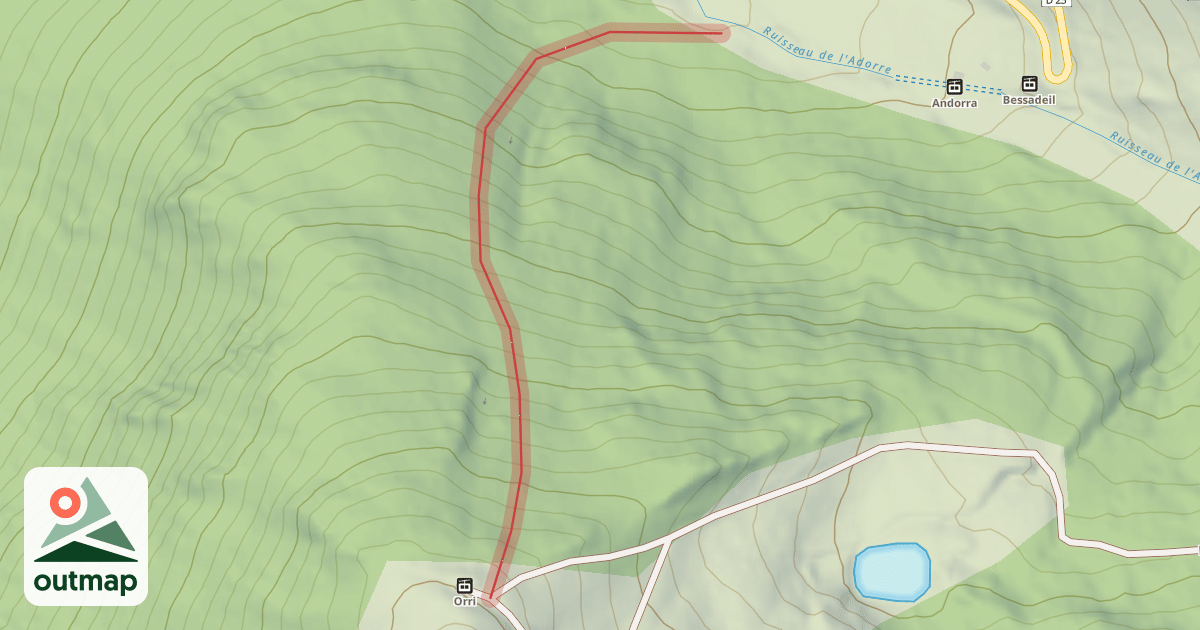 Map of Caburlet
