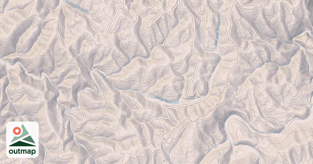 Map of MILLER RIDGE