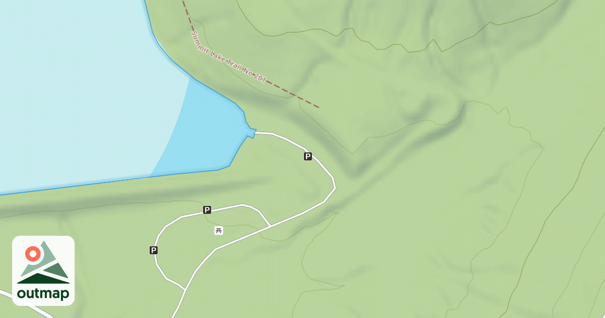 Map of SIMMIT LAKE REC SPUR C