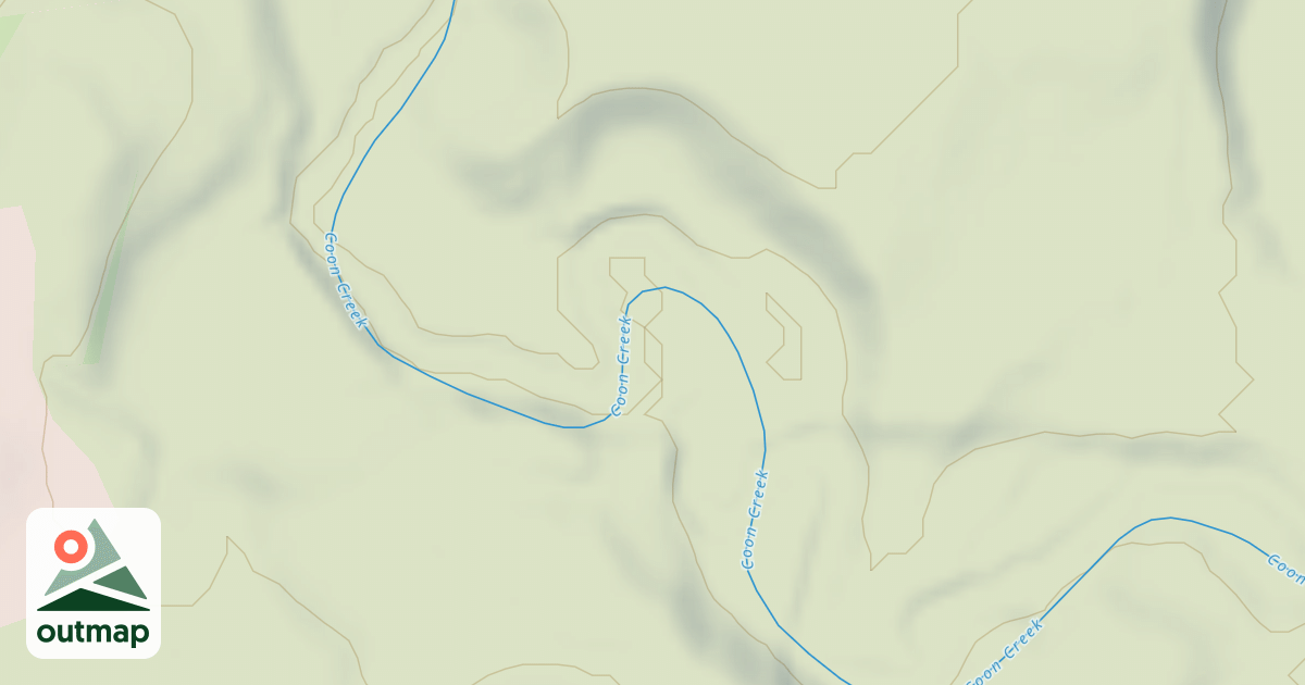 Map of Shady Oaks Native Prairie Adventure Trails