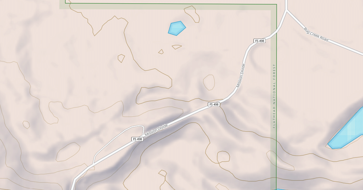Map preview of MISSION DIVIDE
