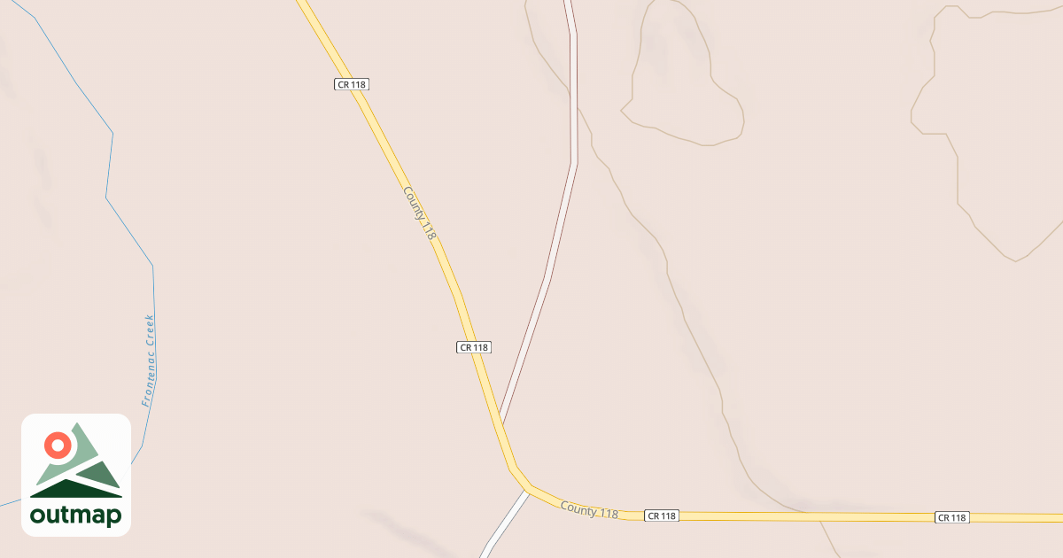 Map of Schoolcraft Trail
