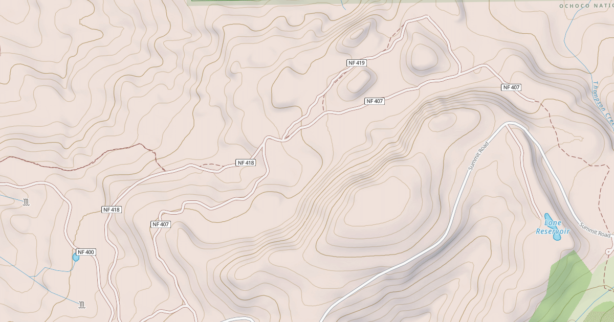 Map preview of USFS Motor Vehicle Use Map Roads {8C68D750-3448-49CC-BD6F-B4EA0D576AD7}