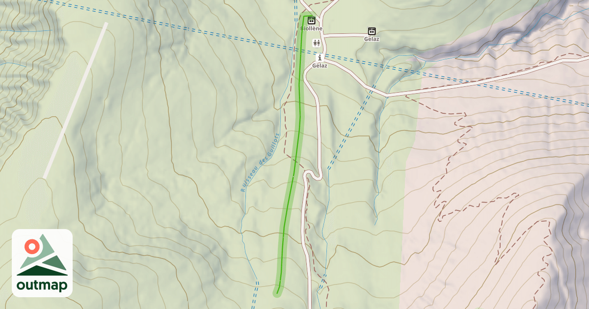 Map of Biollene