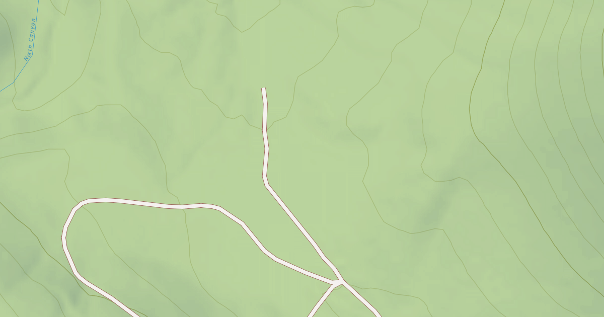 Map preview of NORTH SPUR ROAD