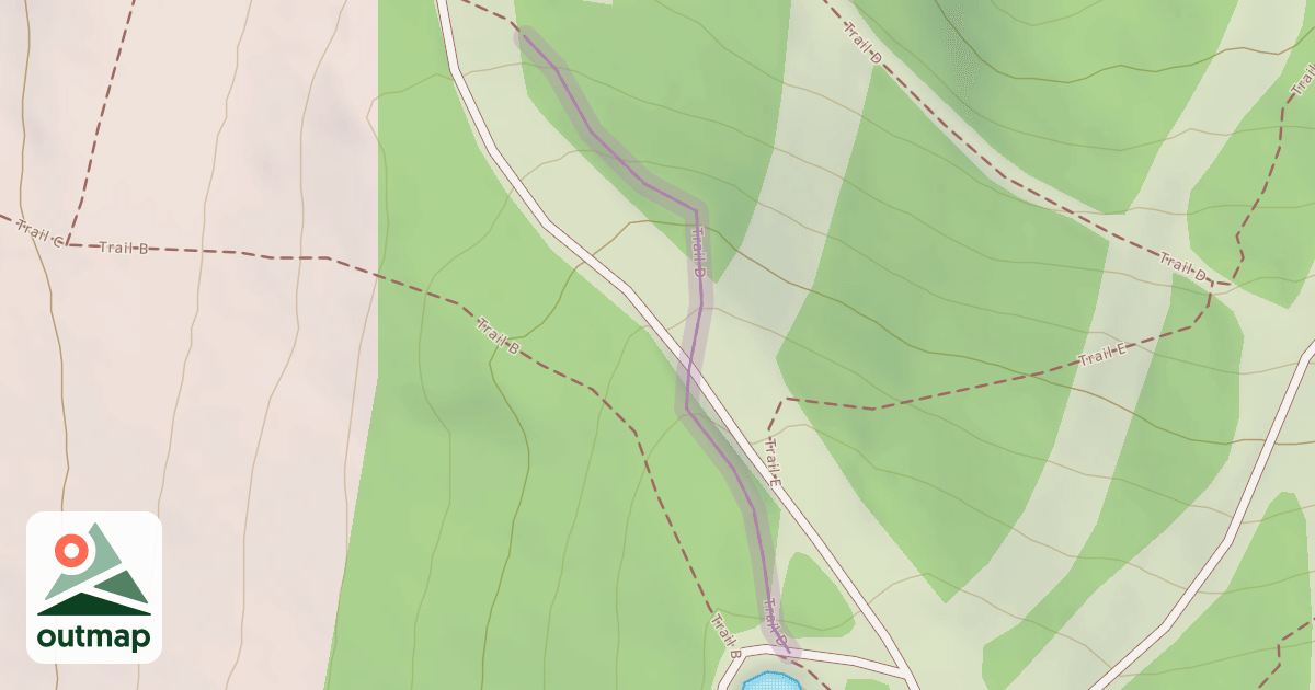 Map of Trail D
