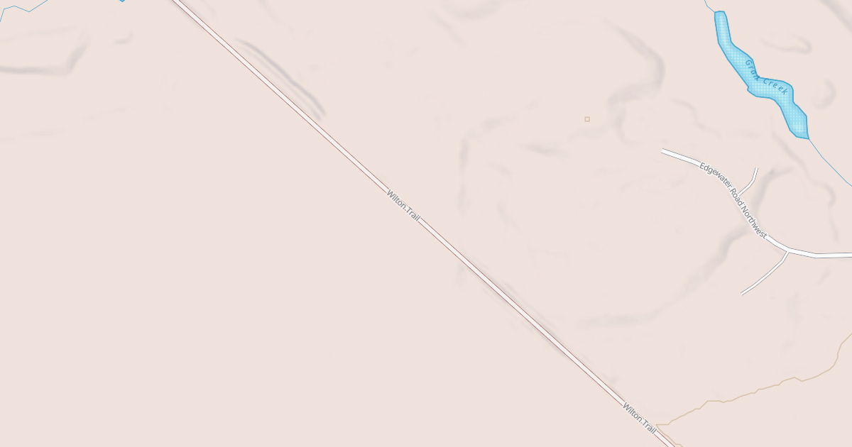 Map preview of Wilton Trails Northwest