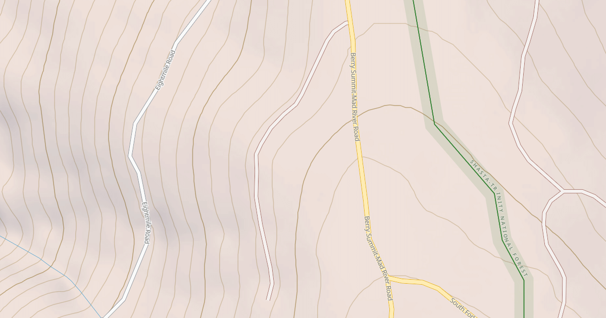 Map preview of BERRY SUMMIT-MAD RIVER