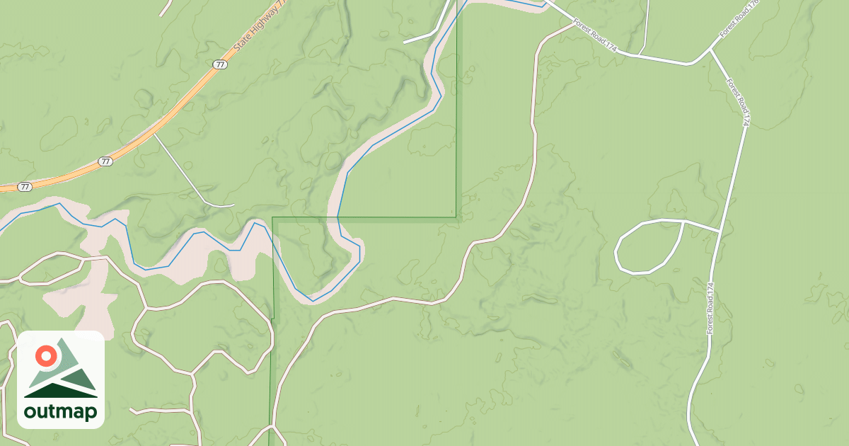 Map of FR 768