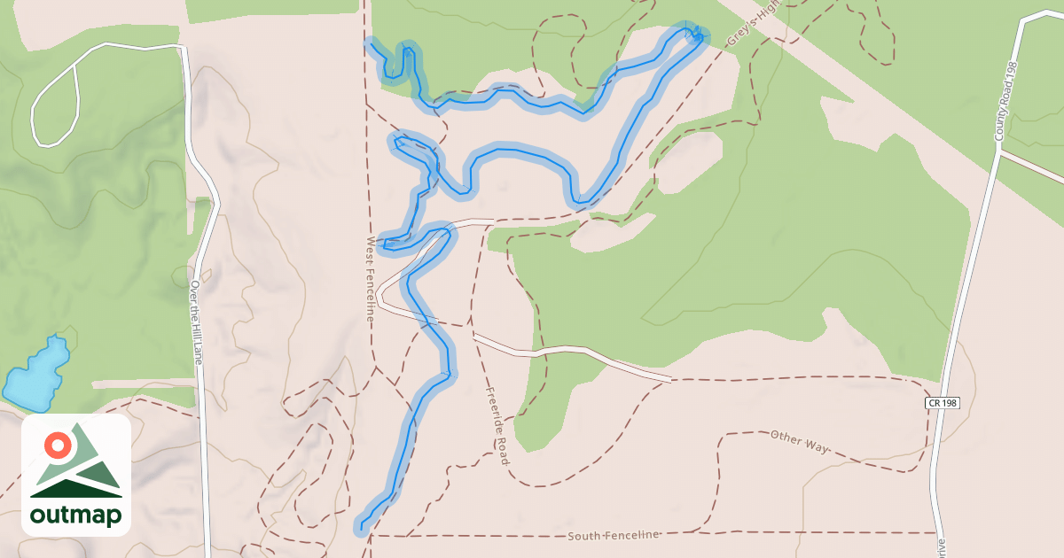 Map of Litterbox in Bastrop