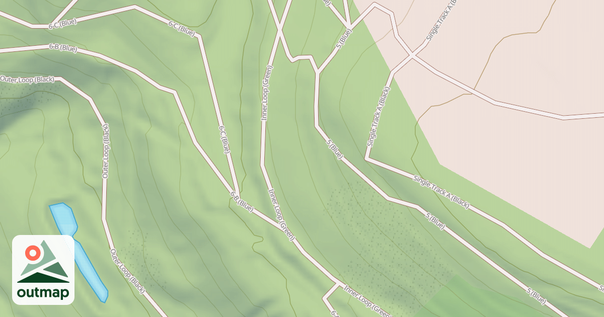 Map of Rock Run ATV Trails