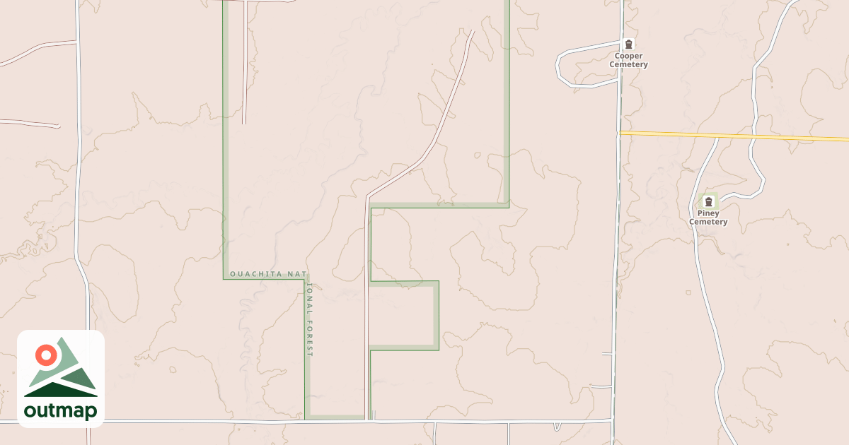 Map of SOUTH CANEY