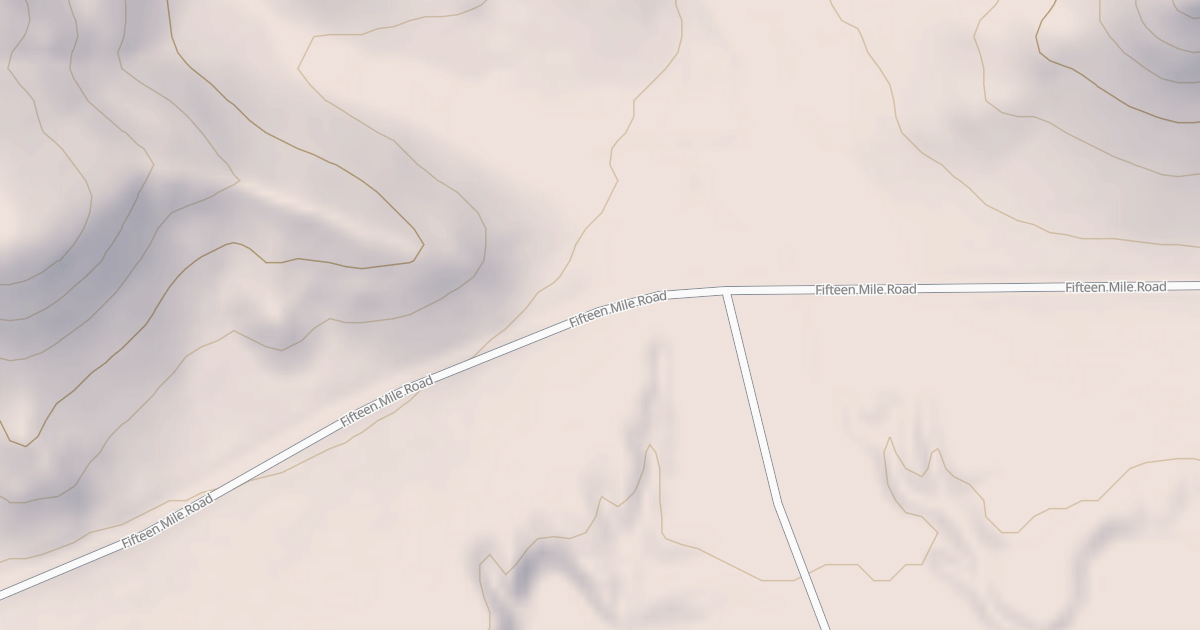 Map preview of FIFTEEN MILE