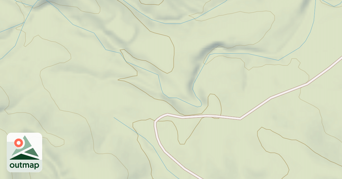 Map of 16049: Temblor Ridge