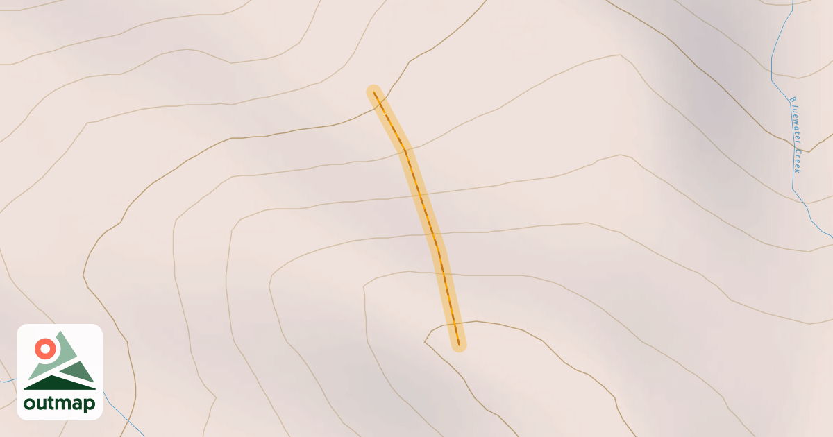 Map of Camelback Moraines