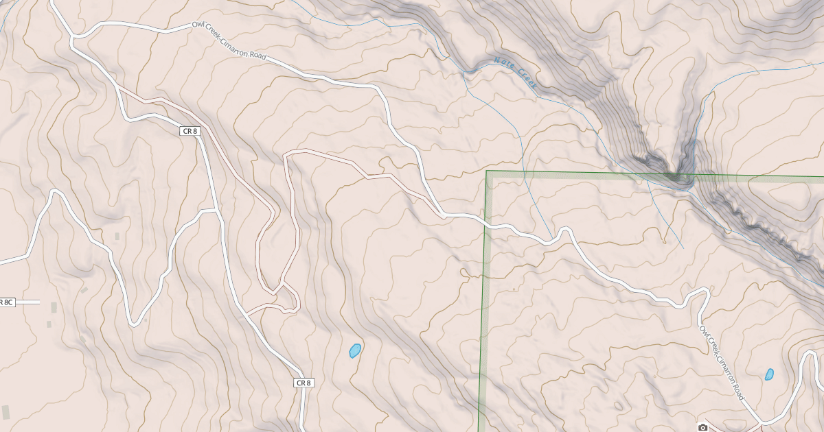 Map preview of OWL CREEK-CIMARRON