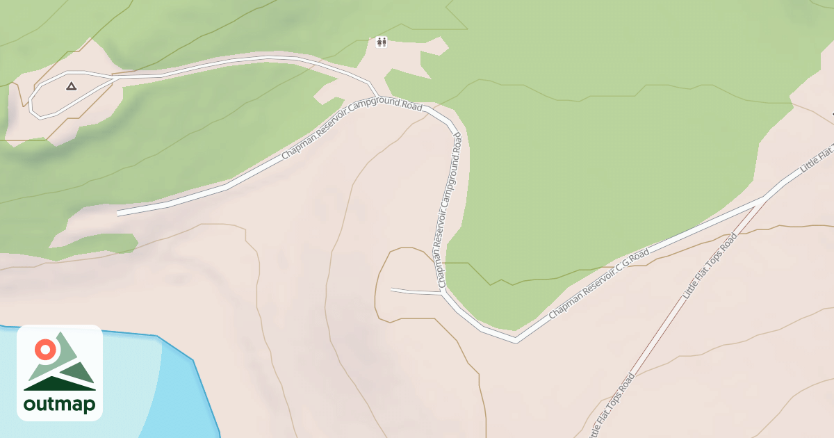 Map of CHAPMAN RESVR C G