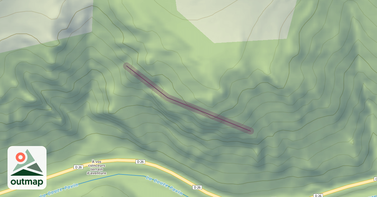 Map of Saurier secteur initiation