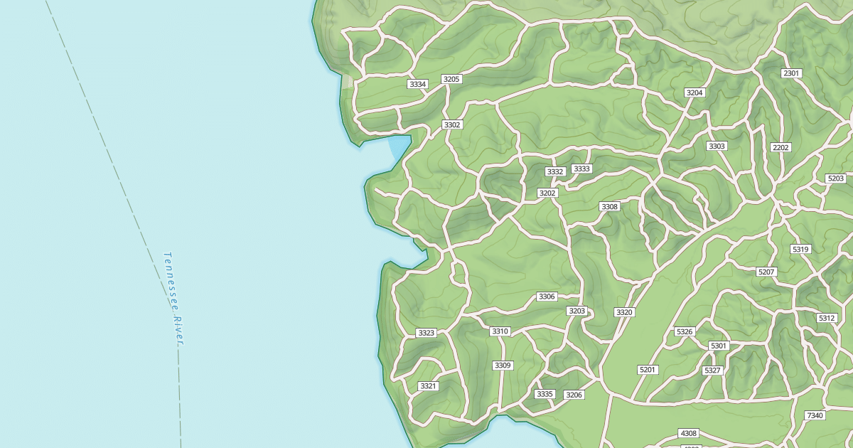 Map preview of USFS Motor Vehicle Use Map Trails 19350