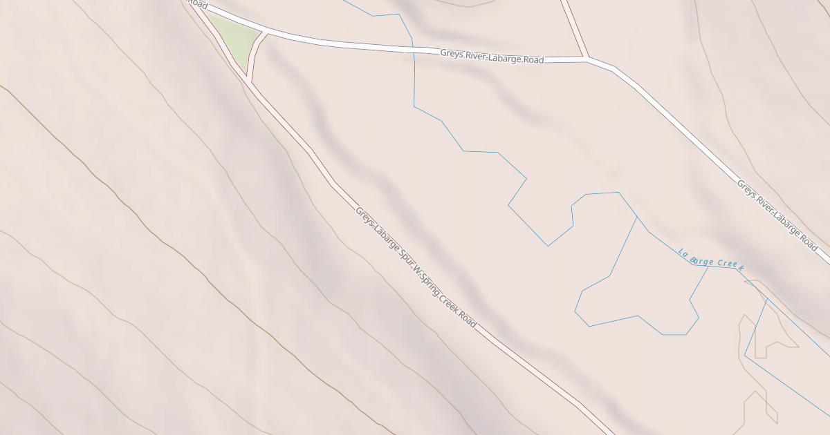 Map preview of GREYS-LABARGE SPUR W-SPRING CR