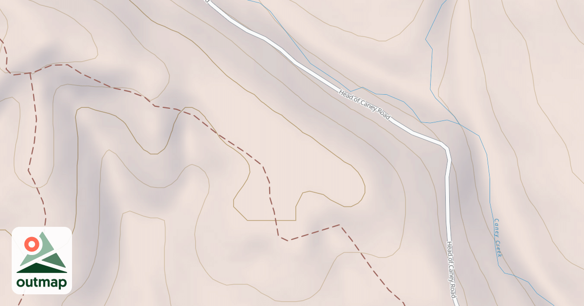 Map of White Sulphur Ohv Trail - G
