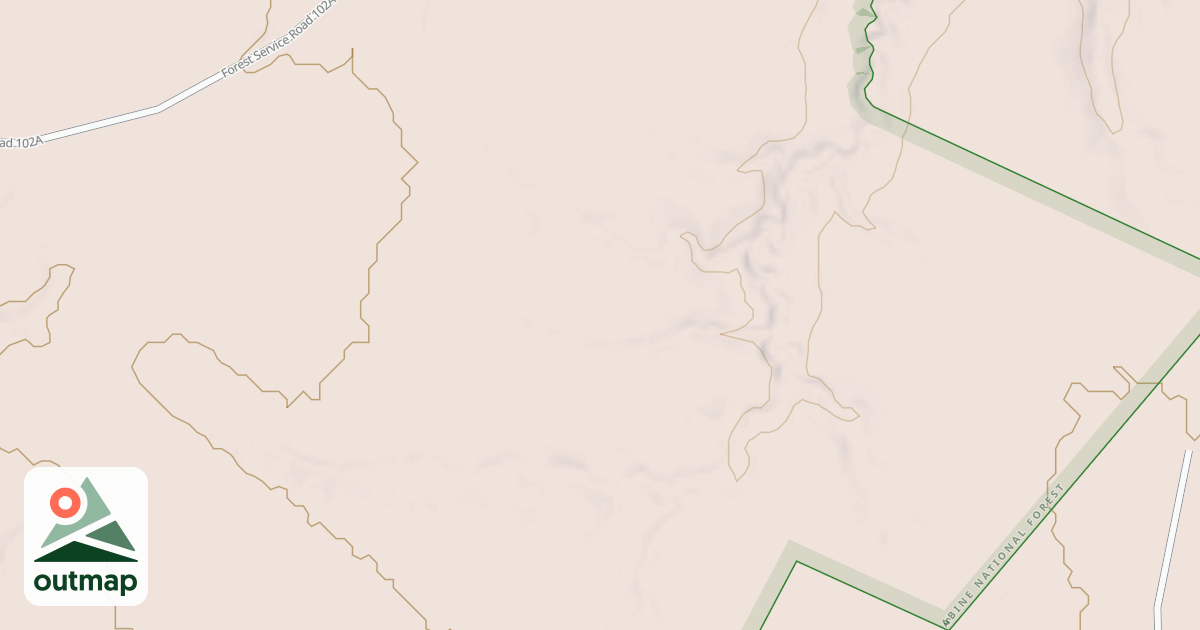Map of USFS National Forest System Roads {416E8BB8-5D53-4493-816E-42C95350A210}