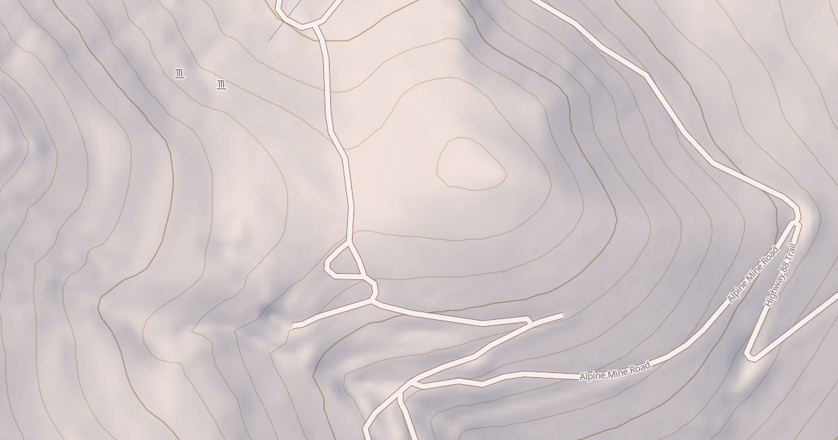 Map preview of Double Crater Lake Trail