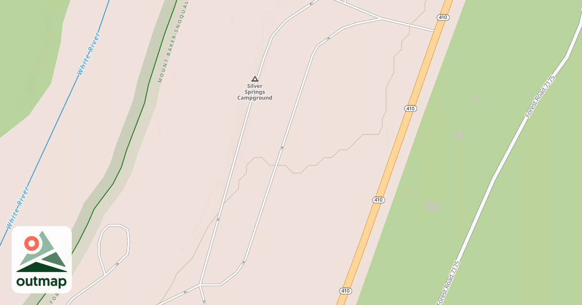 Map of SILVER SPRINGS CG-C