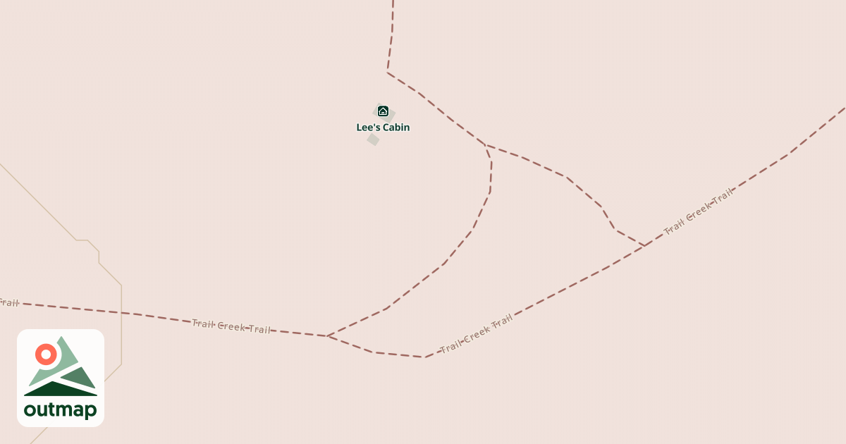 Map of Lee's Cabin Spurs