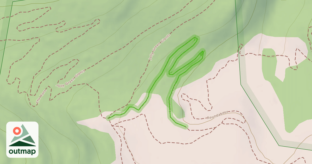 Map of Land of the Lost