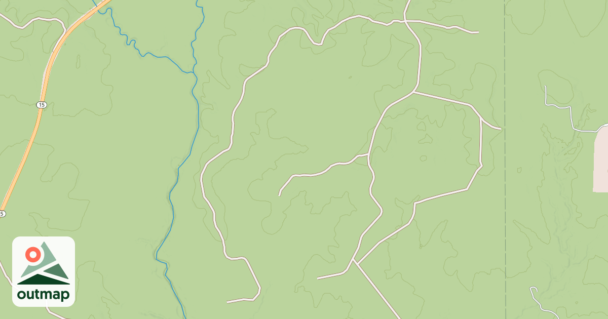 Map of WALDEN BAY