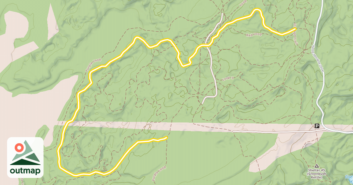 Map of Green Loop