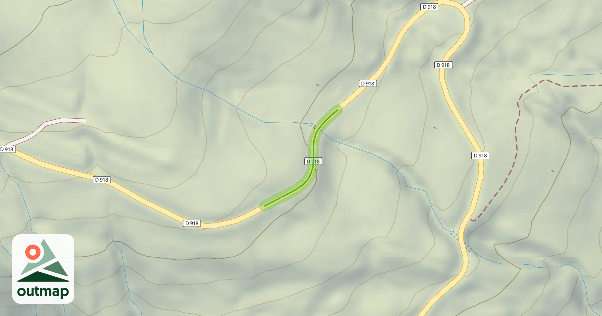 Map of Tour de France