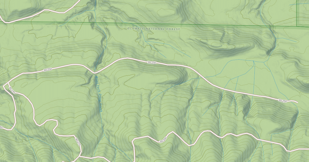Map preview of USFS Motor Vehicle Use Map Roads {76F07DA9-7F85-4517-8436-AD2521DC92D8}