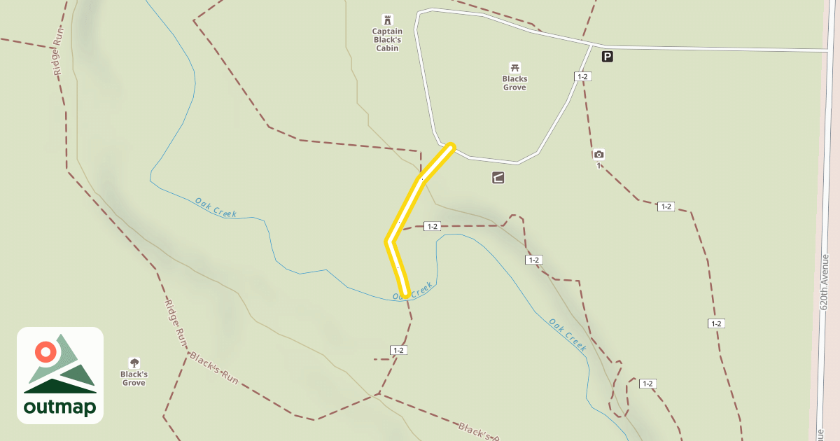 Map of Big Spruce