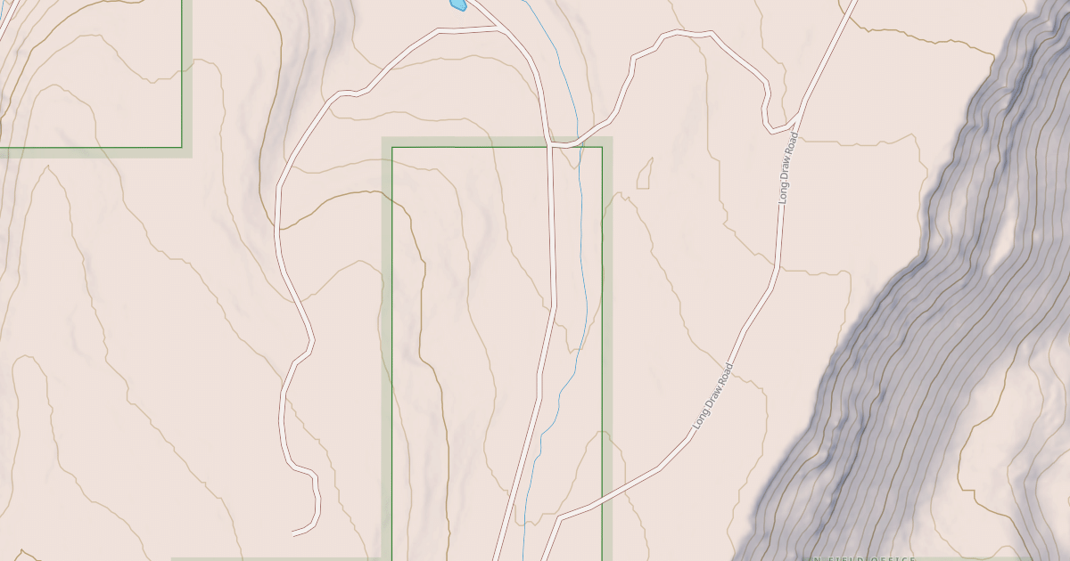 Map preview of BLM National GTLF Public Motorized Roads 664e4942-9eeb-4e11-b0b0-518eedc477bb