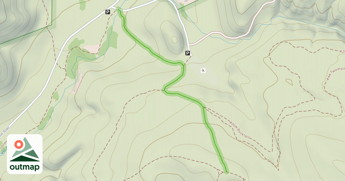 Map of #20 Ridgecrest