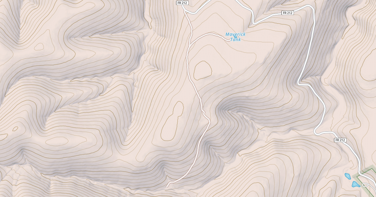 Map preview of USFS National Forest System Roads {D896A1A3-CBA9-4EFE-9E12-84112E811C64}