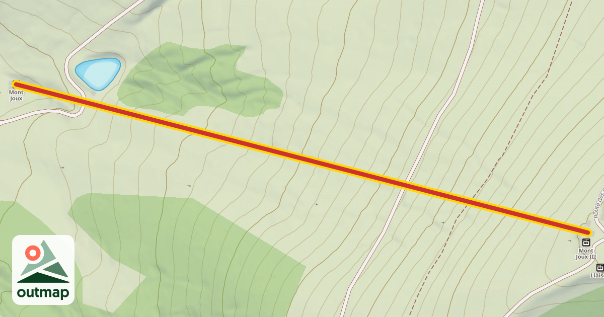 Map of Mont Joux